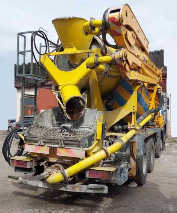 pumi 28m/9m3 CIFA mix+pumpa beton 8x4 MAN (TP STROJ!) - foto 4