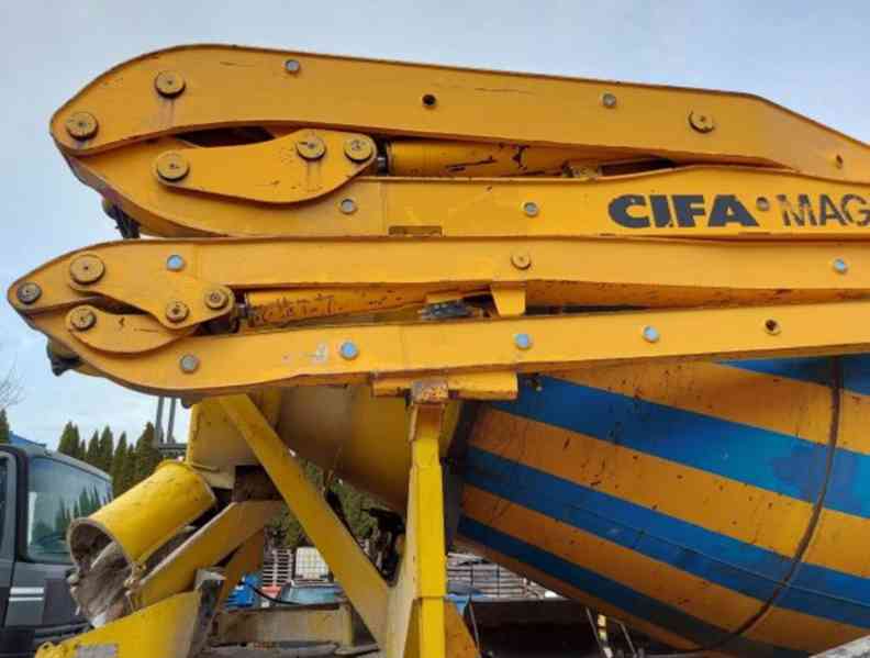 pumi 28m/9m3 CIFA mix+pumpa beton 8x4 MAN (TP STROJ!) - foto 7