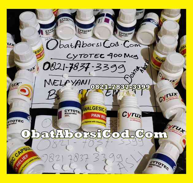 harga obat penggugur kandungan CYTOTEC ASLI 400 MCG 0821-7837-3399 Surabaya