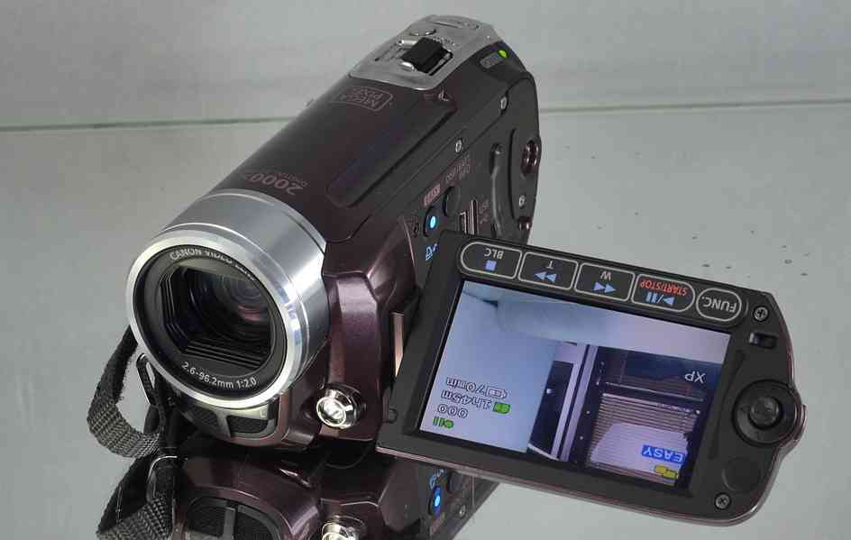 Canon FS100 *videokamera*MPEG-2*45x Advanced Zoom - foto 6