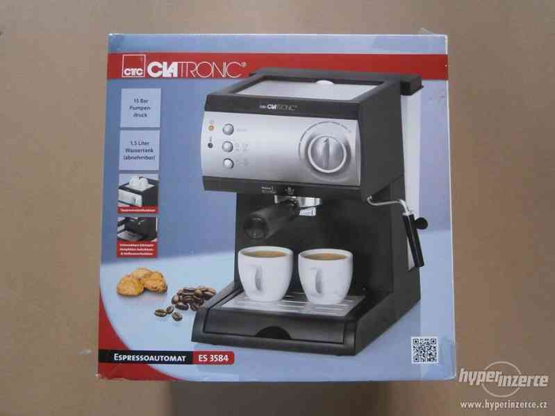 Nový kvalitní kávovar espresso Clatronic ES 3584 - foto 1