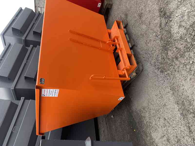 Pojemnik samoopróżniający, 1,5 m3, kontener - foto 4