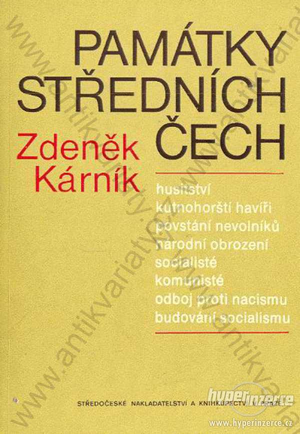 Památky středních Čech Zdeněk Kárník 1985 - foto 1