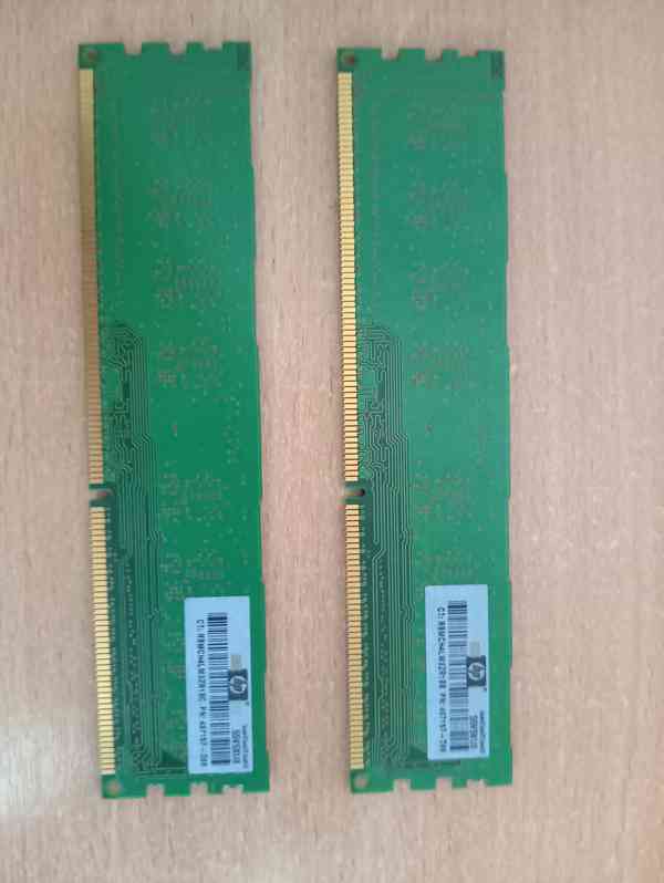 HP RAM DDR2 2 GB cena za 2ks - foto 2