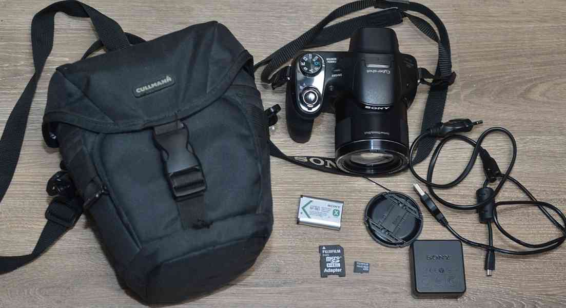 SONY Cyber-Shot DSC-H400 **63x op. zoom*HDV*BAG - foto 3