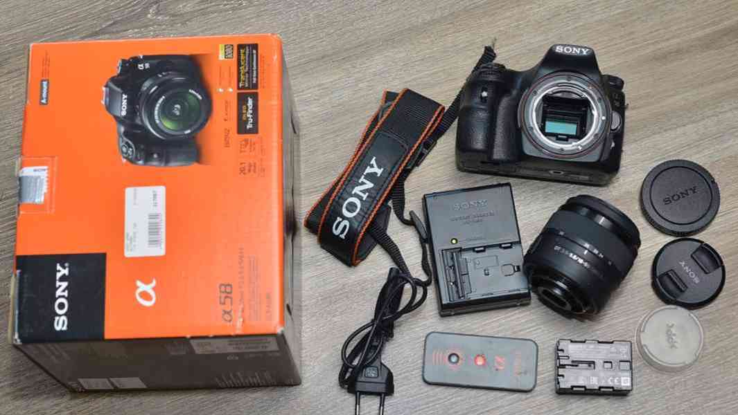 Sony SLT- A58 + Kit Objektiv jen 4850 Exp. - foto 3