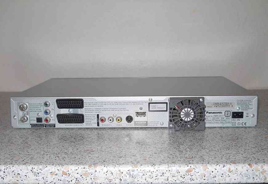 DVD rekordér Panasonic DMR EX77  - foto 7