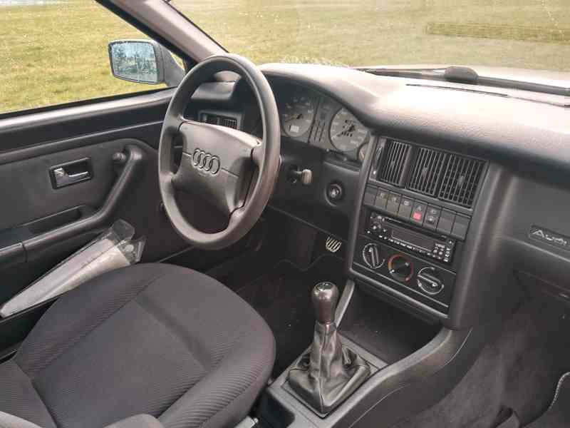 Audi 80 rv  1994  motor 2,0 66kw,sibr,německé TP,top stav - foto 9