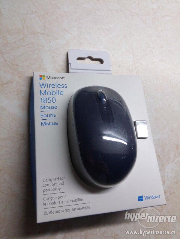 Microsoft Wireless Mobile Mouse 1850 černá - foto 1