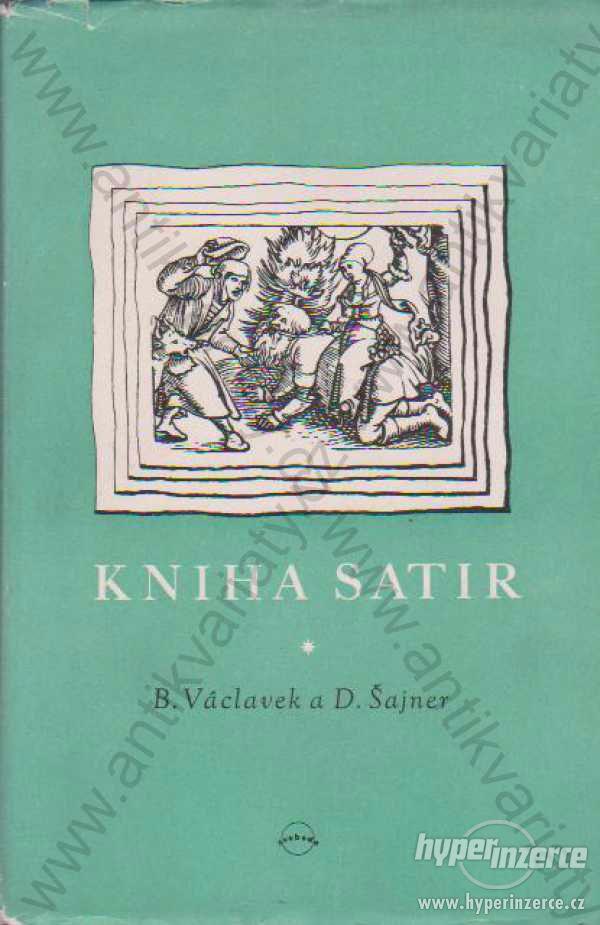 Kniha satir B. Václavek a D. Šajner 1949 - foto 1
