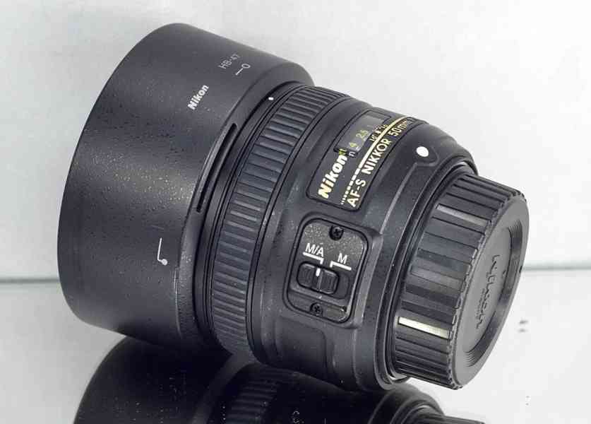  Nikon AF-S Nikkor 50mm f/1.8 G  FX  lens - foto 5