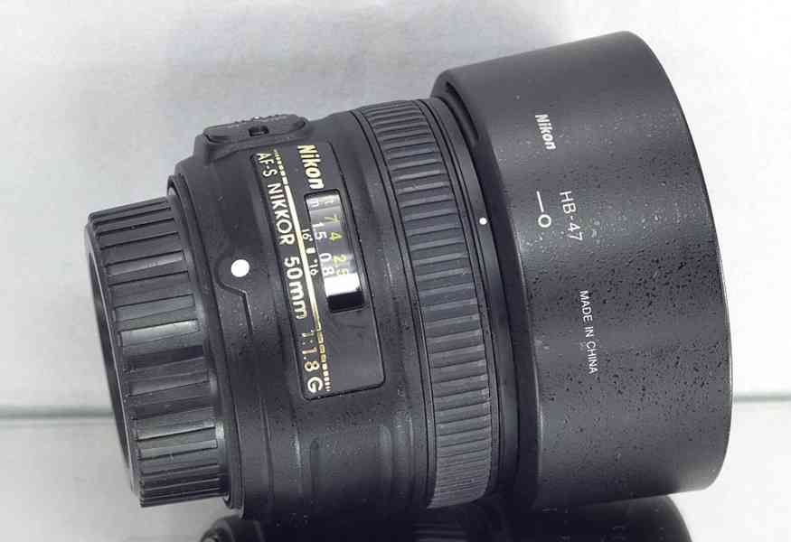  Nikon AF-S Nikkor 50mm f/1.8 G  FX  lens - foto 6
