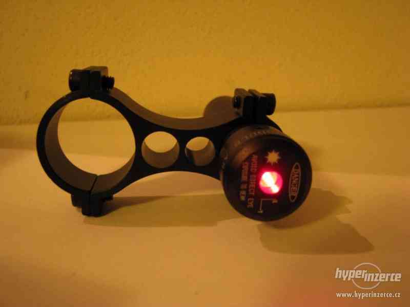 Profi červený laser na optiku s tubusem 25mm - foto 5