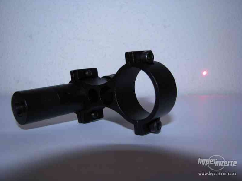 Profi červený laser na optiku s tubusem 25mm - foto 8
