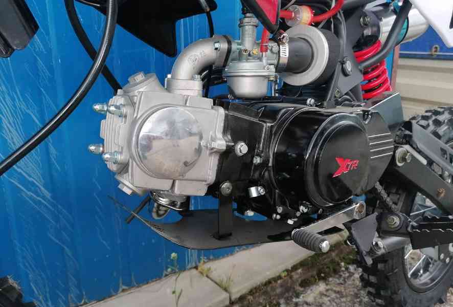 Pitbike XTR607 125cc 17/14 červený - foto 5