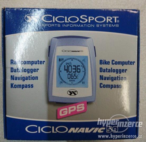 Cyklocomputer s GPS Ciclo Navic 50 - foto 1