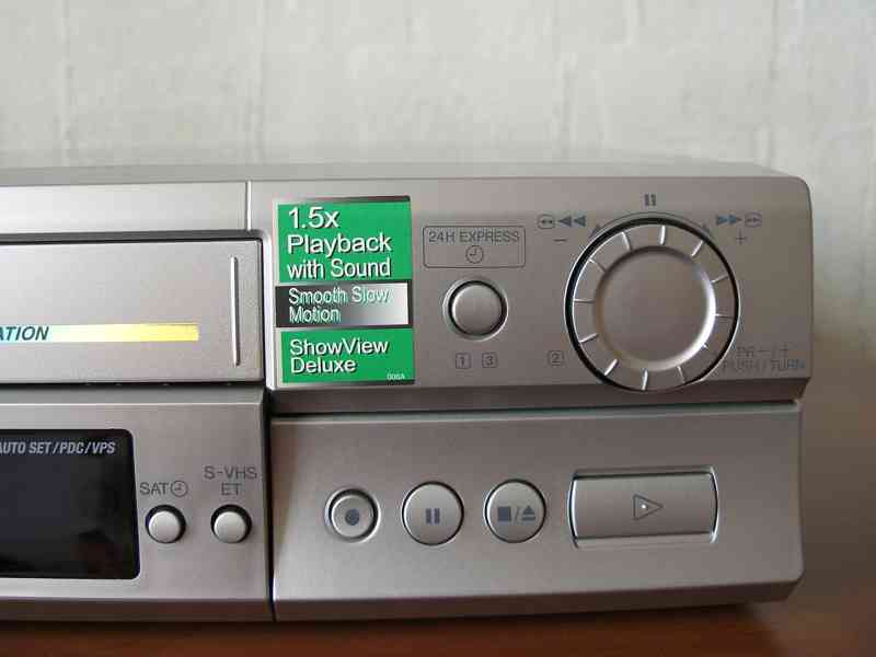 JVC HR-S8960 videorekordér S-VHS ET s TBC, HIGH-END - nový - foto 9