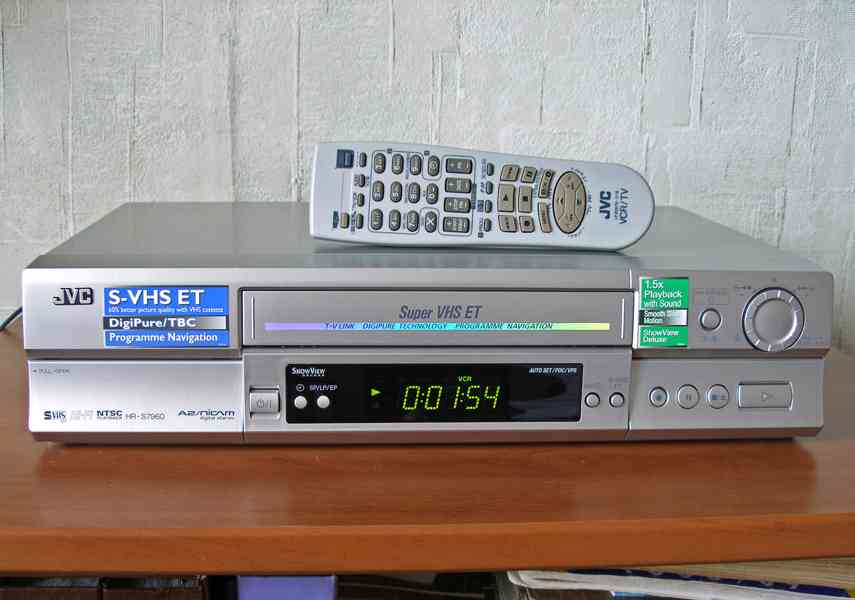 JVC HR-S8960 videorekordér S-VHS ET s TBC, HIGH-END - nový - foto 2