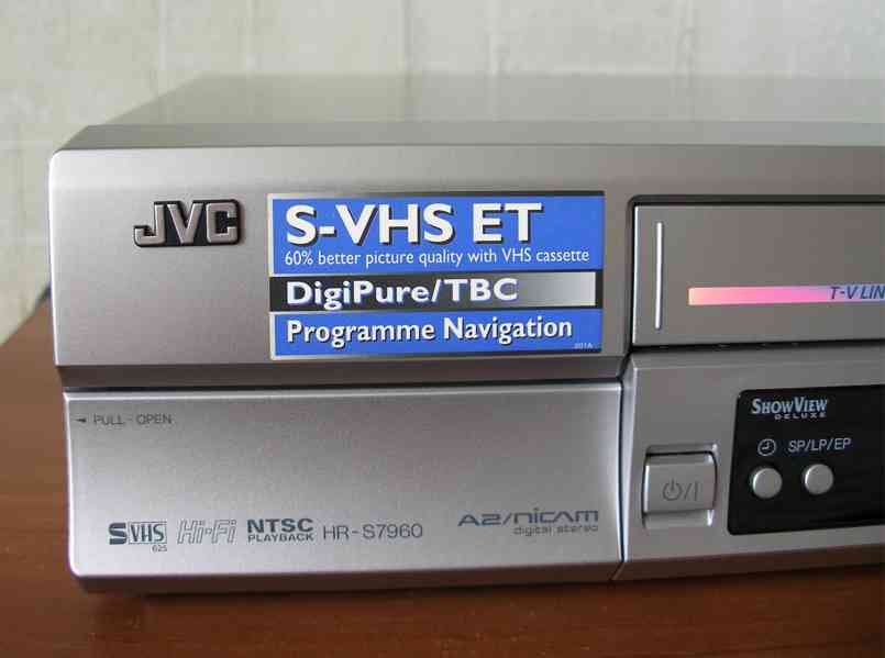 JVC HR-S8960 videorekordér S-VHS ET s TBC, HIGH-END - nový - foto 7