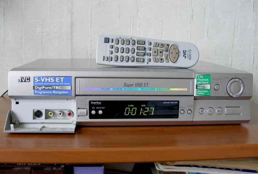 JVC HR-S8960 videorekordér S-VHS ET s TBC, HIGH-END - nový - foto 5