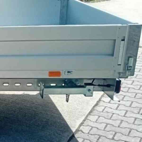 Nový přívěsný vozík/plato 750Kg, 3,02mx1,62, ALU bočnice,DPH - foto 19