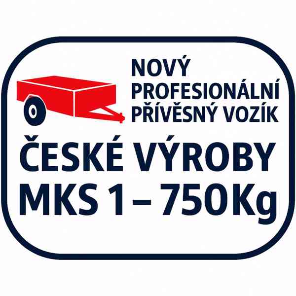 Nový přívěsný vozík/plato 750Kg, 3,02mx1,62, ALU bočnice,DPH - foto 23