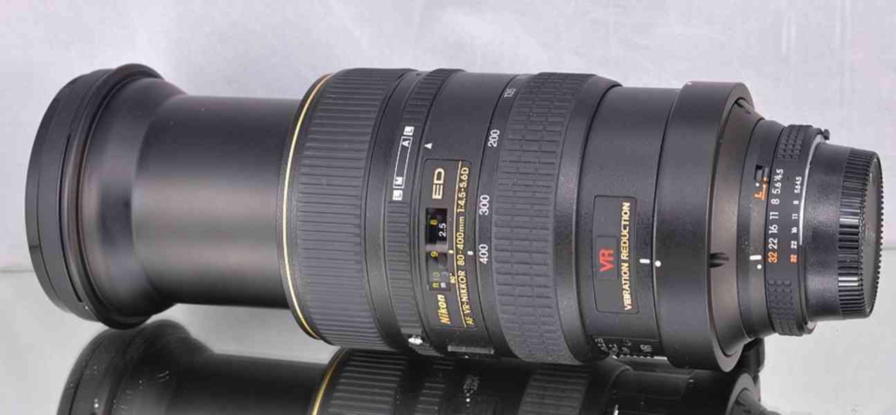 Nikon AF Nikkor 80-400mm f/4.5-5.6 D ED VR **FX  - foto 8