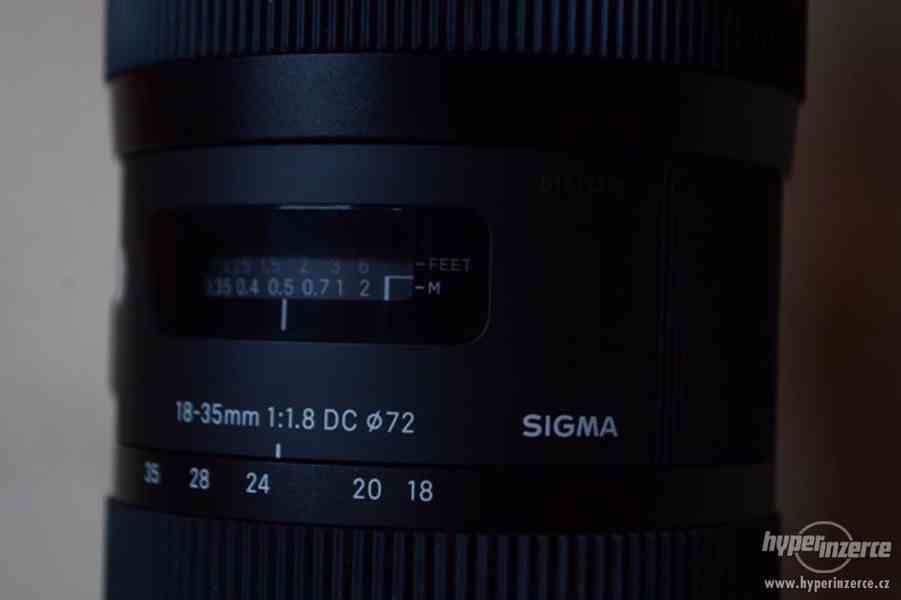Sigma18-35 f 1.8 ART objektiv pro Nikon - foto 3