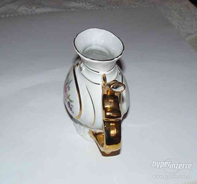 Porcelánový pohár s hrdlem 140x108x75 mm - foto 3