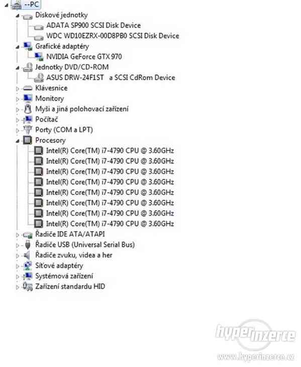 Herní PC - Intel Core i7, GTX970 4GB DDR5 - foto 3