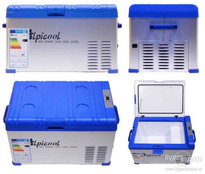 Chladící box kompresor 30l 230/24/12V -20°C BLUE - foto 2