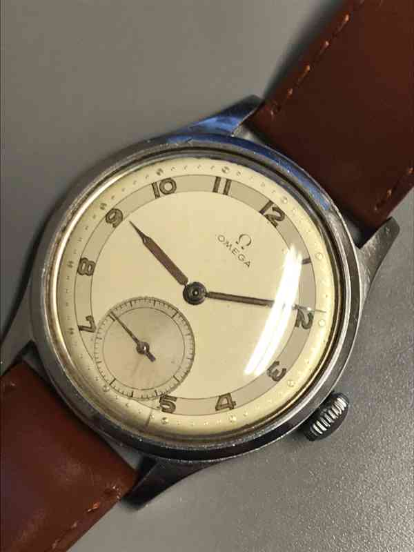 KOUPÍM DO SBÍRKY STARÉ NÁRAMKOVÉ HODINKY OMEGA - foto 2
