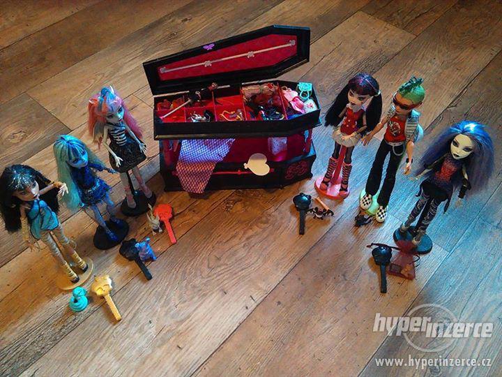 Monster High - panenky + rakev - foto 8