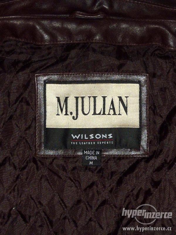 Kožená bunda M Julian Wilsons - foto 5
