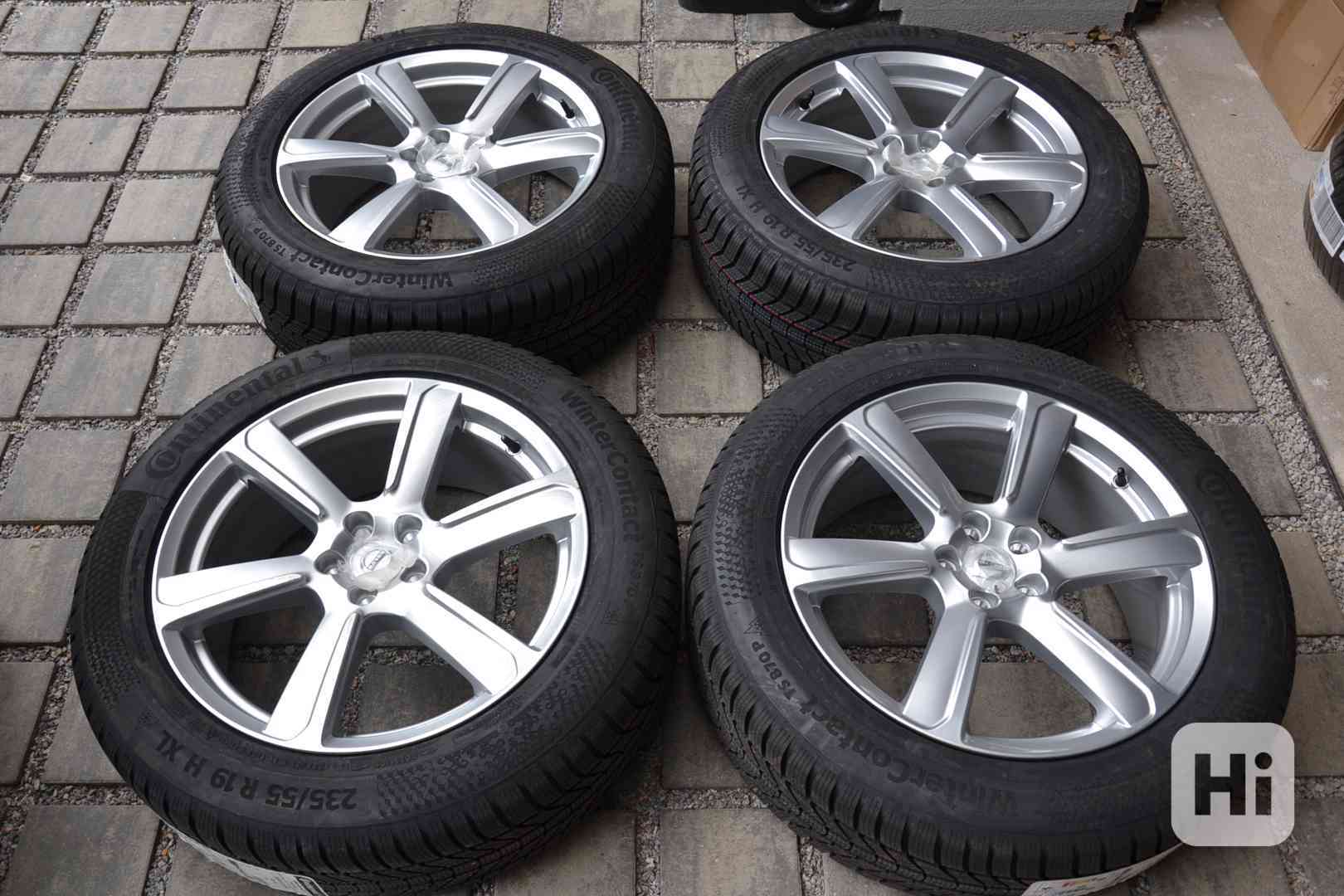 NOVÉ zimní orig.Alu kola Volvo XC90 235/55R19 Continental - foto 1
