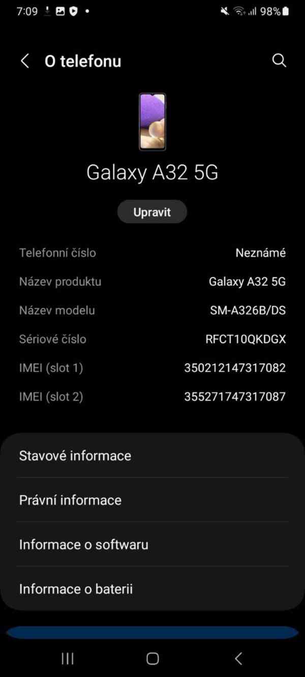 Samsung Galaxy A32 5G, 4GB/128GB - foto 5