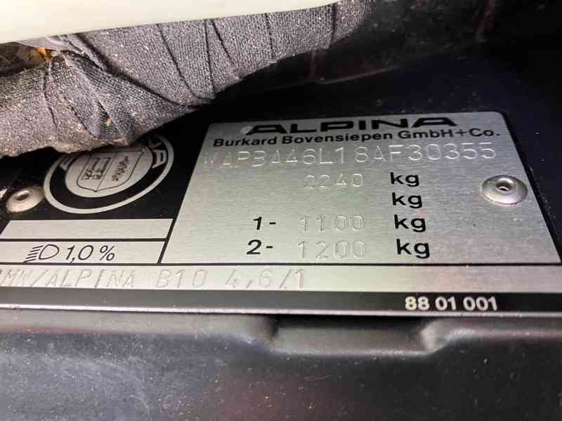 Alpina B10 4,6 V8 e39 sedan 340 PS - foto 22