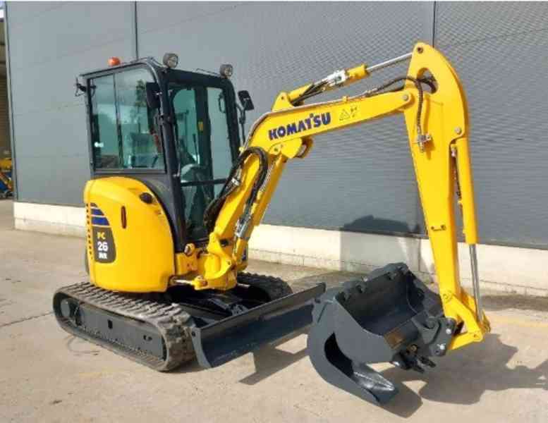 minibagre CAT TAKEUCHI KUBOTA JCB KOMATSU SKLO SKLÁ SKLADOM - foto 7