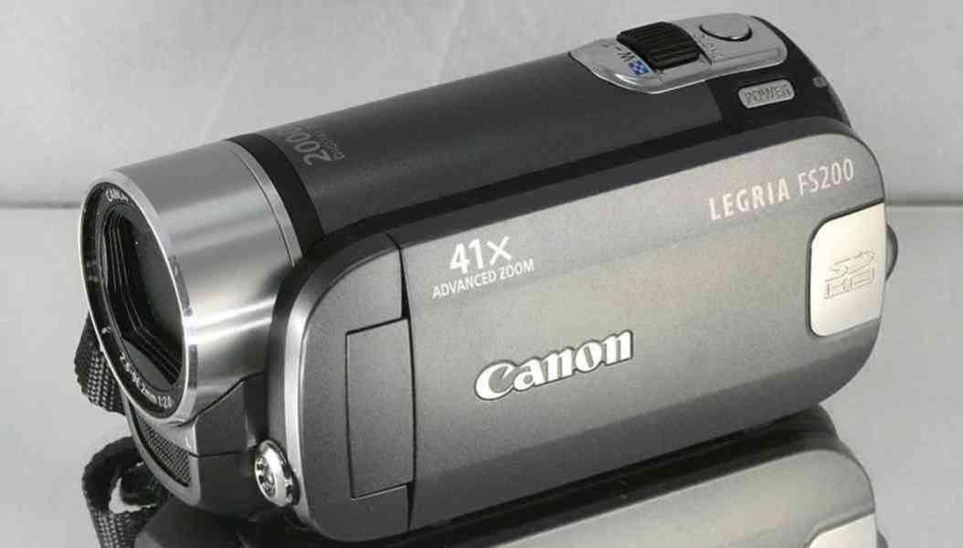 Digitální videokamera: Canon LEGRIA FS200 *Opt. Zoom 37x*BAG - foto 3