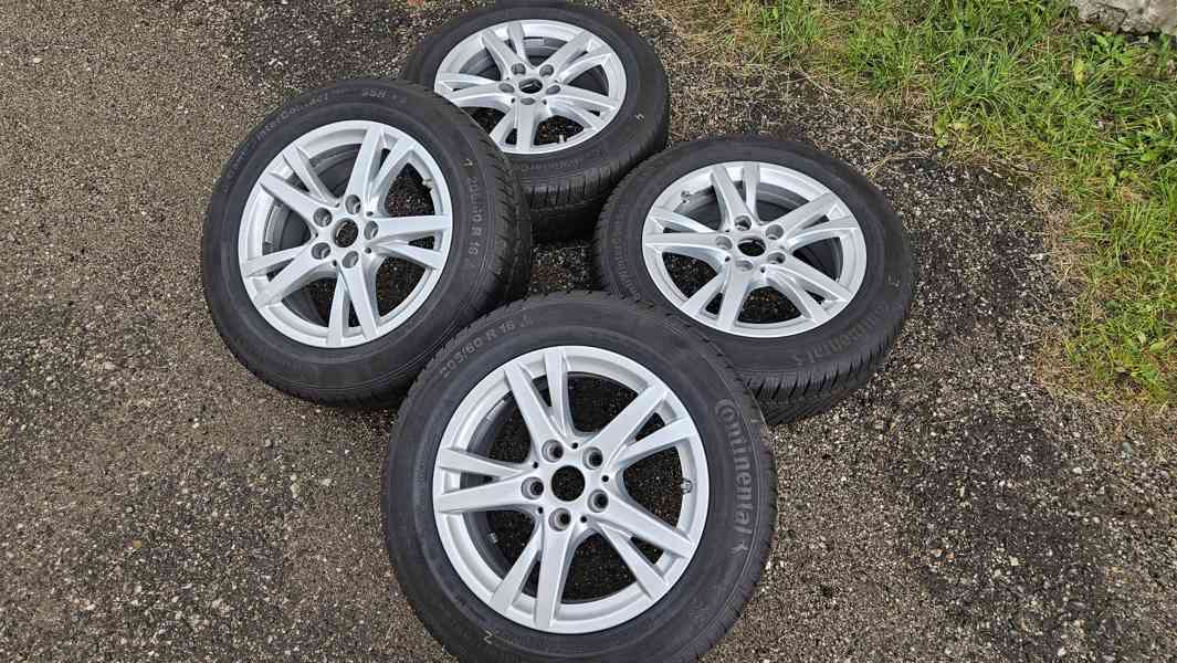 ✅ Alu kola originál BMW 16" s pneu Continental + TPMS  📌 Ce - foto 2