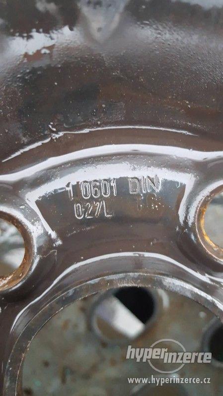 Plechove disky 5x100 r16 et 42, original na skoda octavia 1, - foto 2