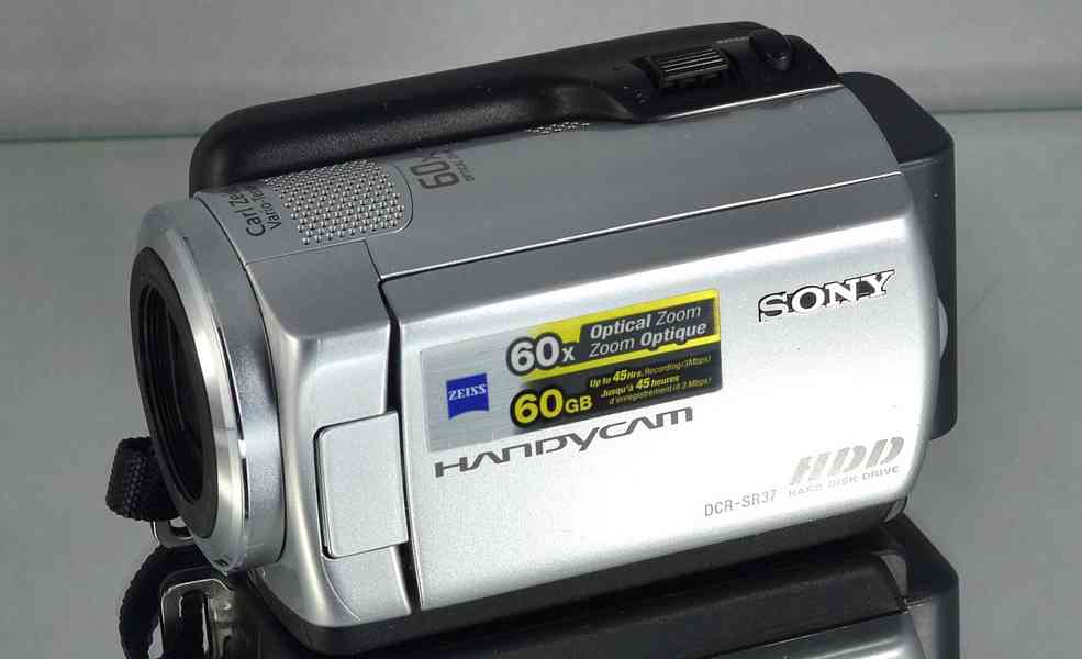 Videokamera: Sony DCR-SR37E 60x o.zoom*60GB p.disk - foto 4