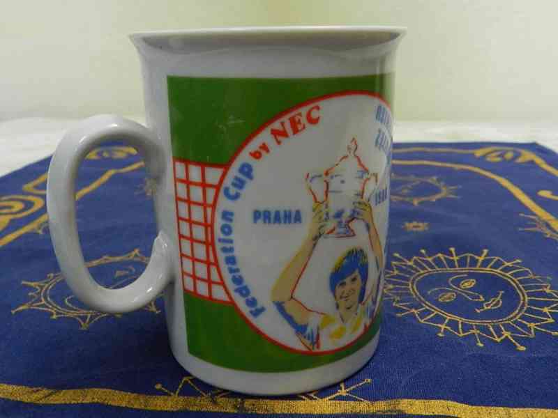 Hrnek Praha NEC CUP Tenis 1986 Loket Czechoslovakia - foto 4