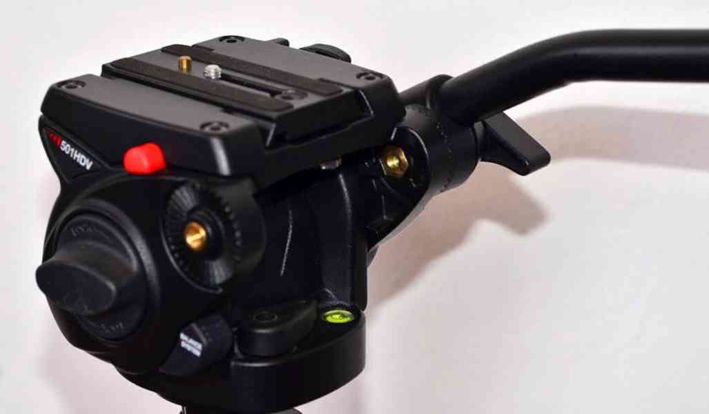MANFROTTO 501HDV videohlava*360°/+90°-60°*Nos: 6kg - foto 5