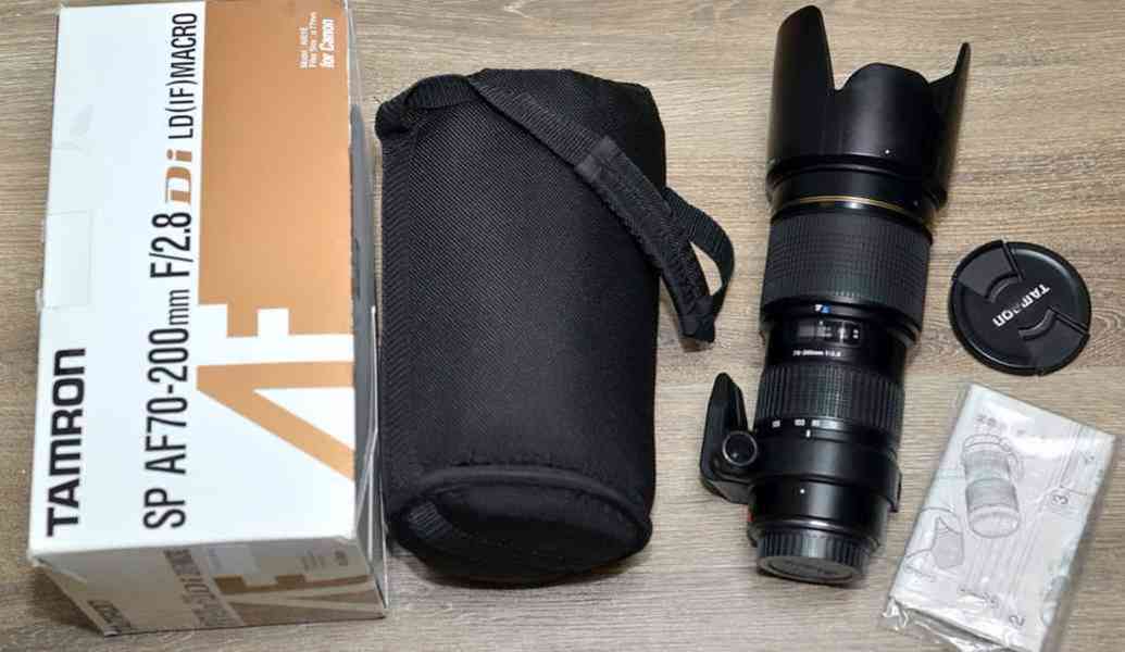 pro Canon -Tamron SP 70-200mm 1:2.8 LD DI IF MACRO - foto 3