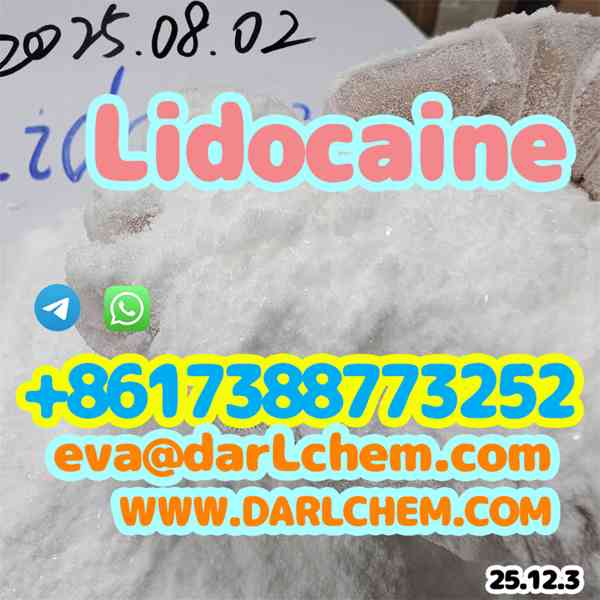 Lidocaine base hcl crystals powder 137-58-6 99.9% Wholesale  - foto 2