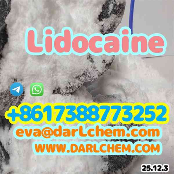 Lidocaine base hcl crystals powder 137-58-6 99.9% Wholesale  - foto 4