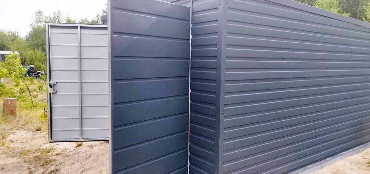 Zahradní domek 3m x 4m, spád dozadu - vrata + okno - TS326 - foto 4