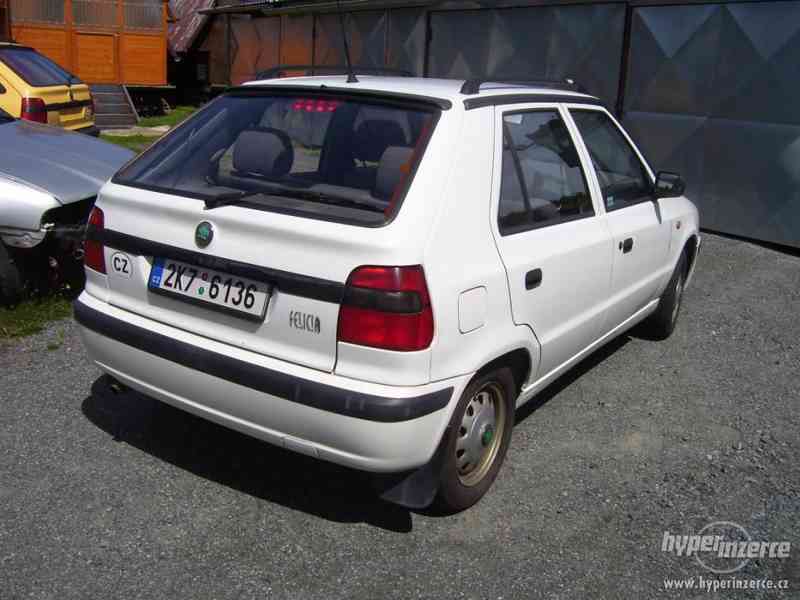 Škoda Felicia 1,3 MPi 2001' NOVÁ STK EKO DAŇ ZAPLACENA - foto 3