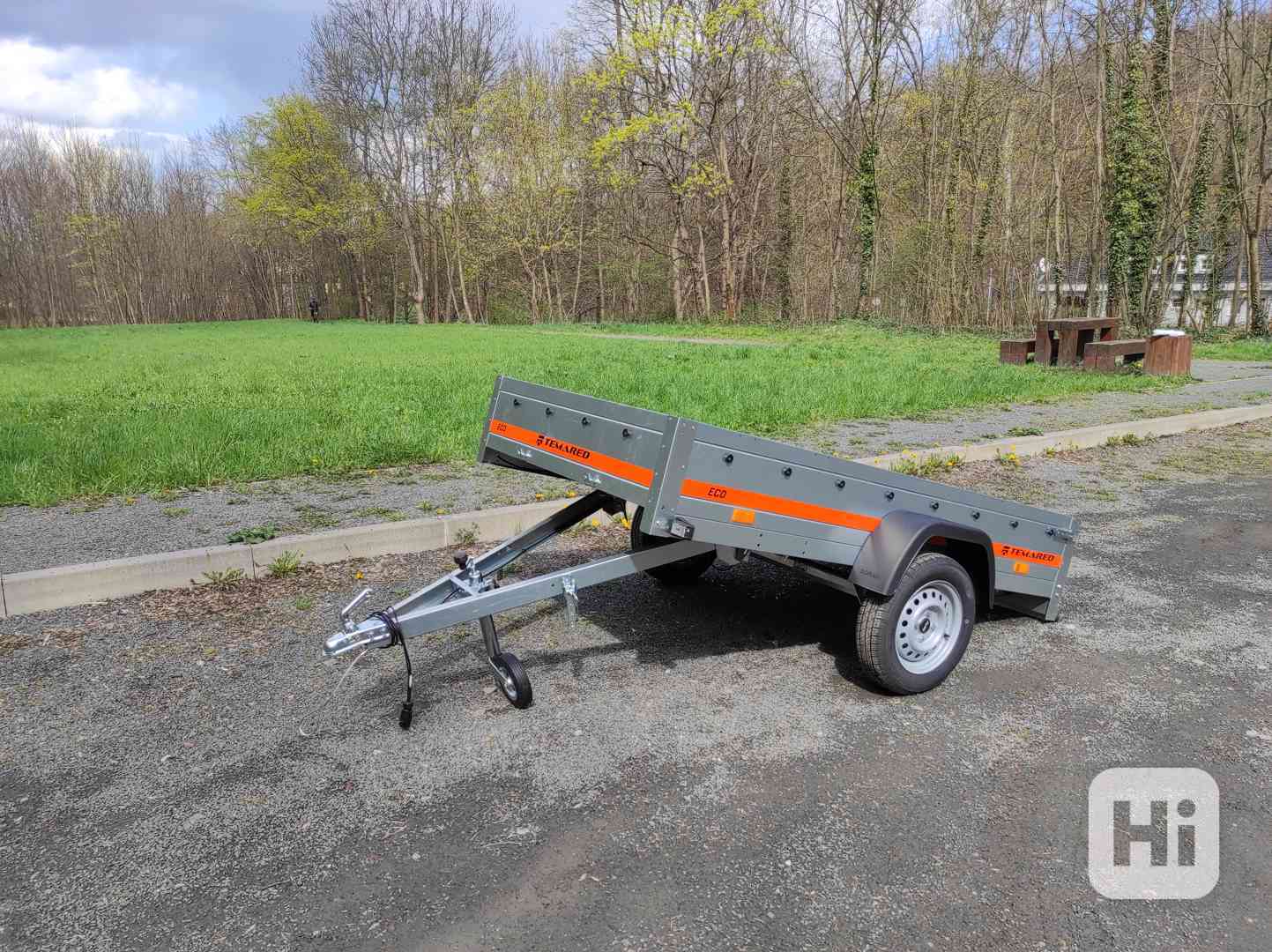 Přívěsný vozík TEMA model ECO 2312 sklopný ( KIPP )  - foto 1